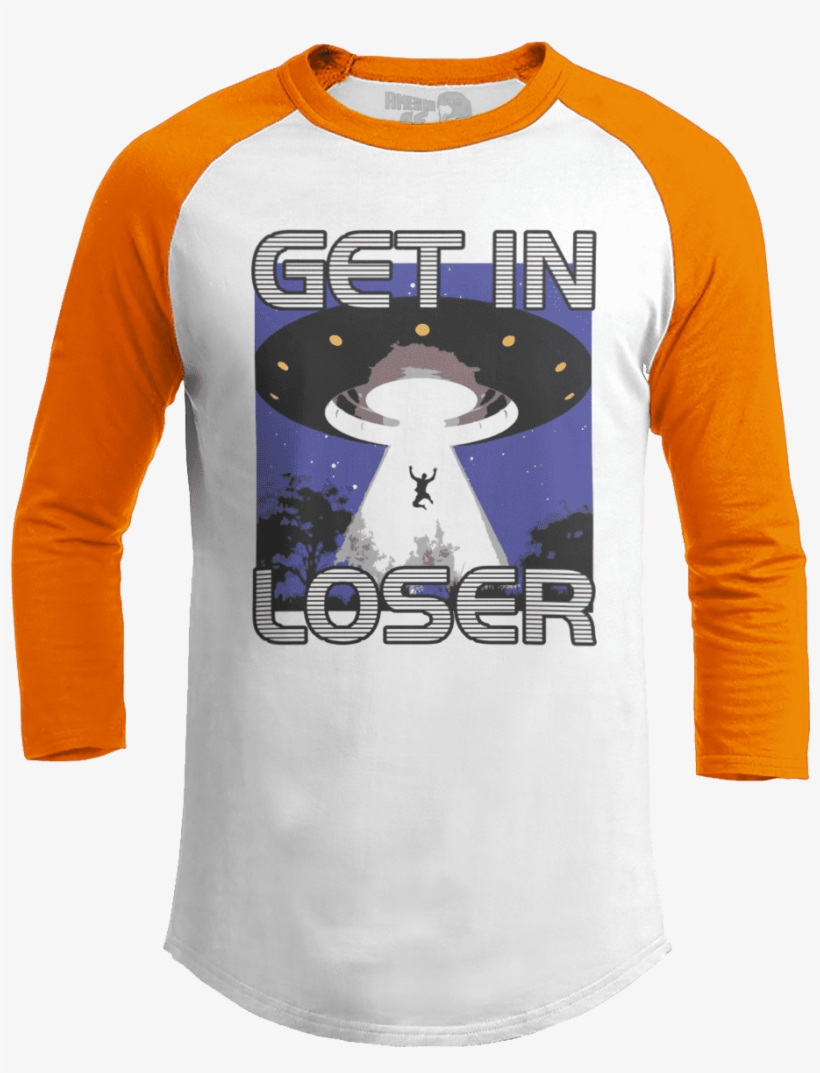 Get In Loser - Long-sleeved T-shirt, transparent png download