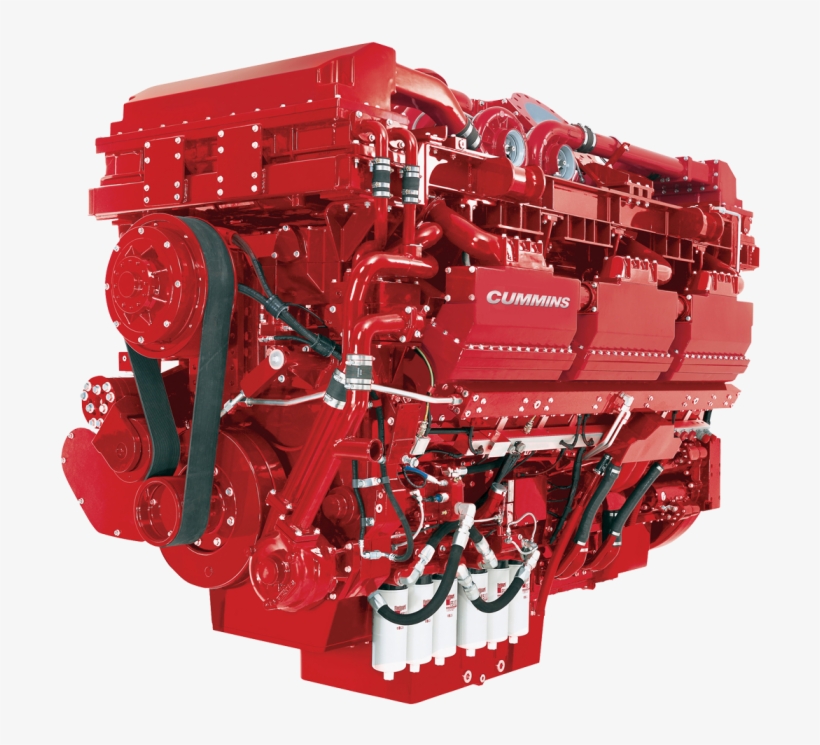 Diesel Qsk78-series - Cummins Engine, transparent png download