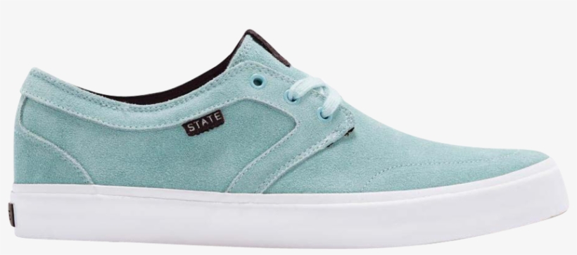 Bishop Suede Aqua - Skate Shoe, transparent png download