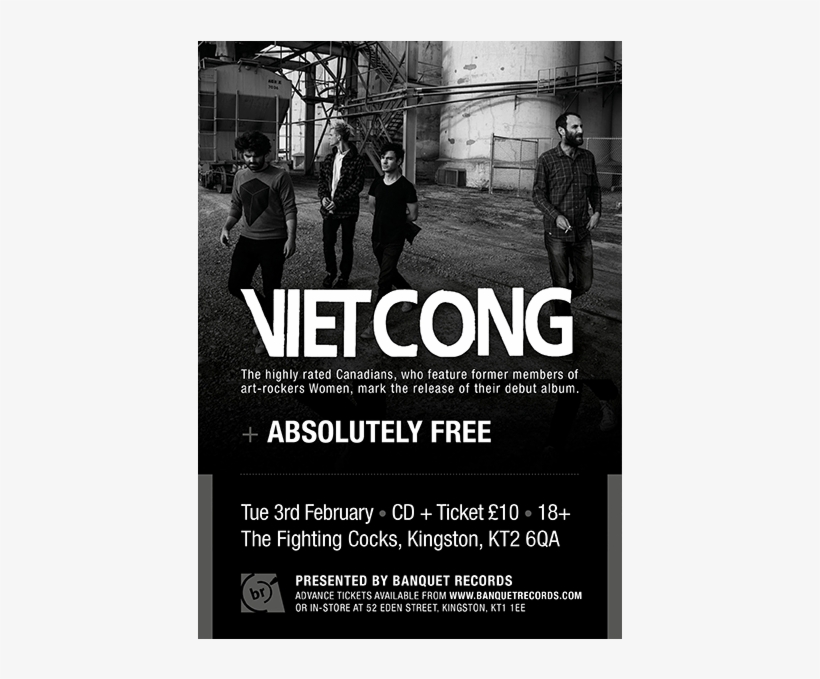 Viet Cong / Absolutely Free / Crows / King Nun - Viet Cong Pussy, transparent png download