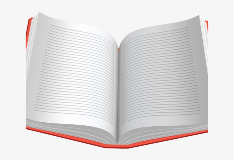 Text Clipart Opened Book - Literary Fiction, transparent png download