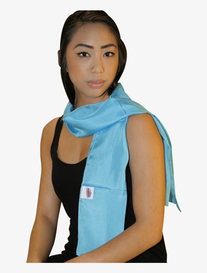 Silk Scarf - Girl, transparent png download