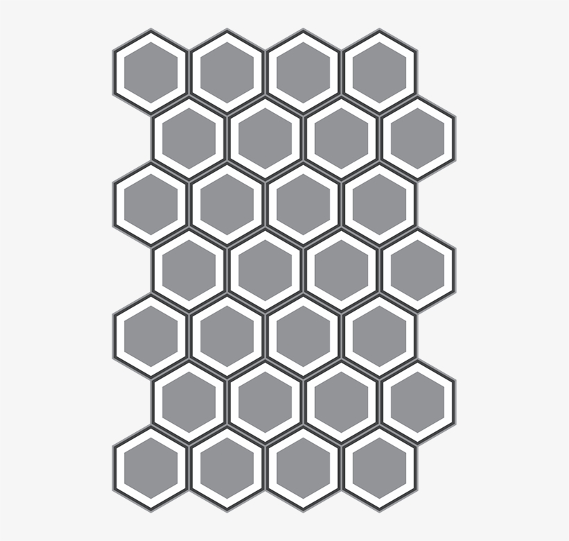 Hex-03 - Monochrome, transparent png download