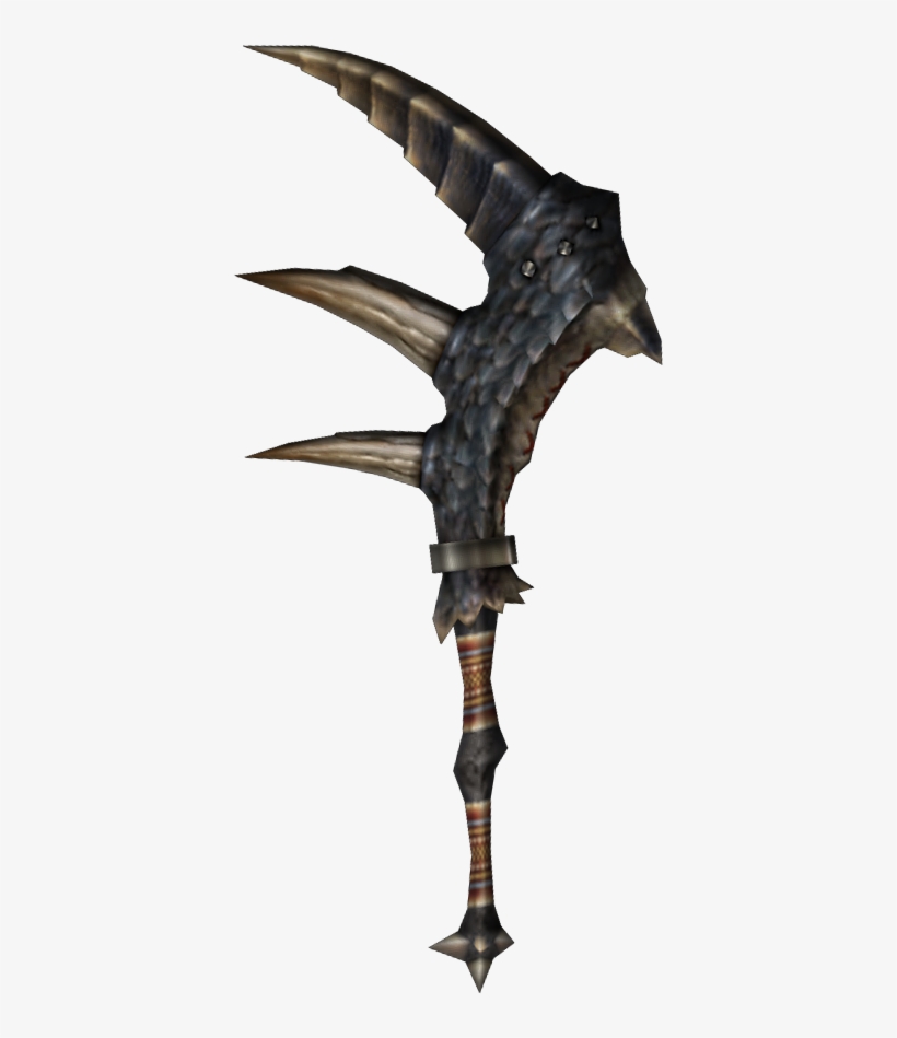 Weapon112 - Monster Hunter Freedom Unite Scythe, transparent png download