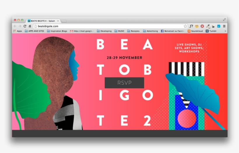 Beato Bigote Is A Multidisciplinary Festival Featuring - Eclectic Graphic Design, transparent png download