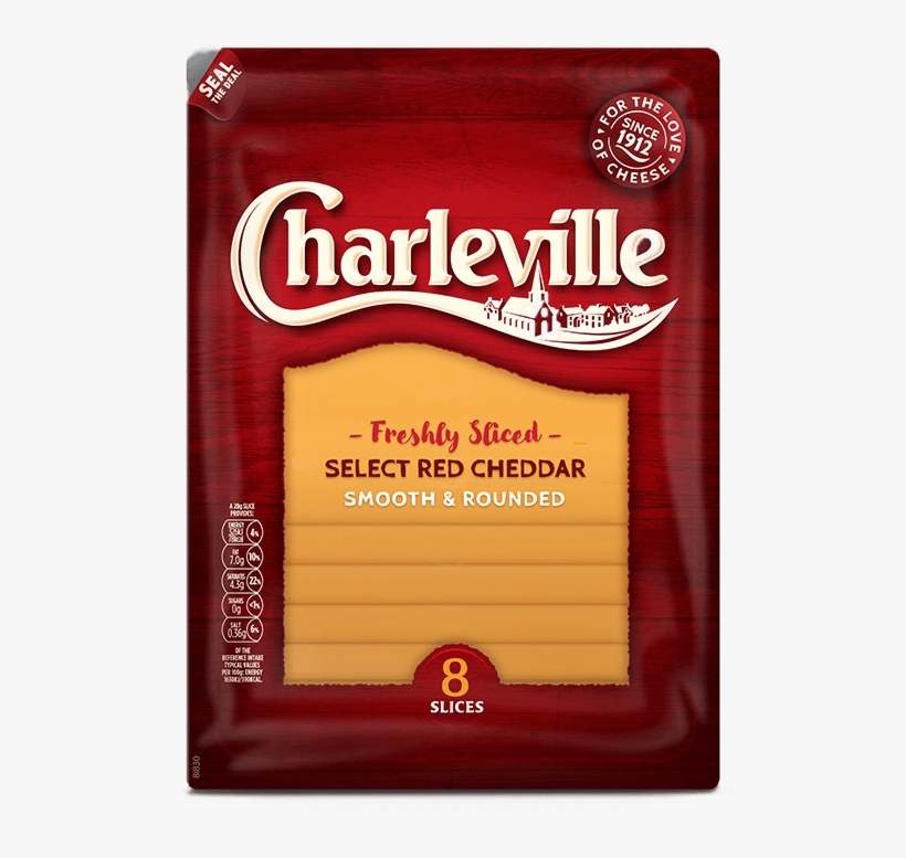 Charleville Select Red Cheddar Sliced - Drink, transparent png download
