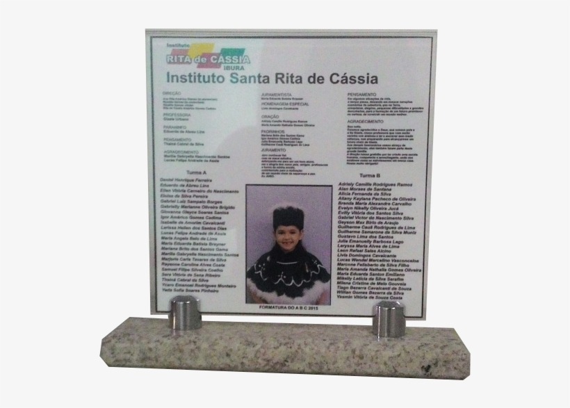 Placas De Homenagem - Commemorative Plaque, transparent png download