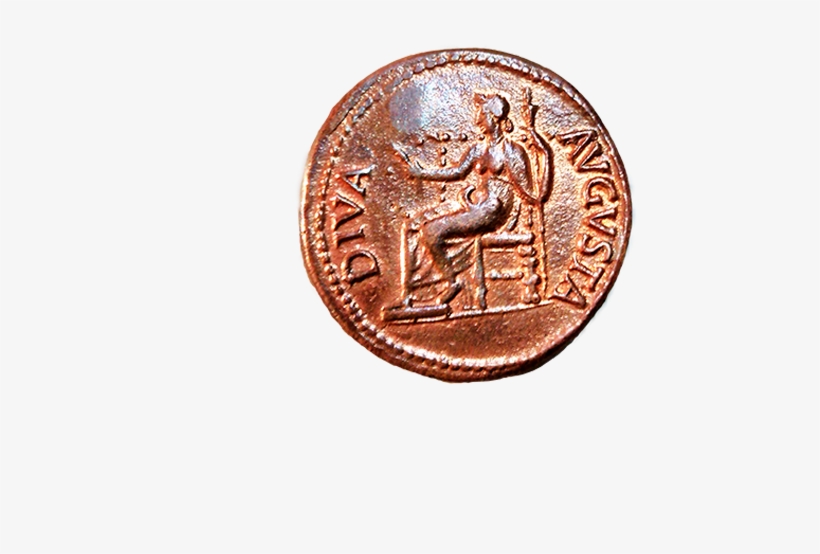 De Bronce De Roma Reverso - Coin, transparent png download