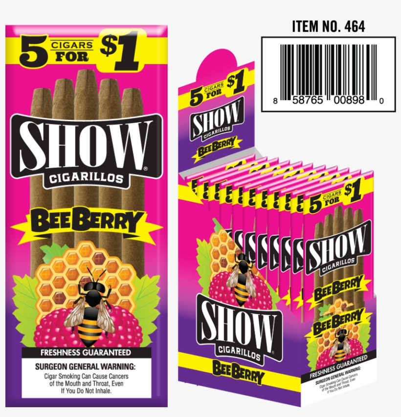 Are You 18 Or Older - Show Cigarillos Bee Berry, transparent png download