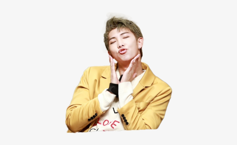 #bts Rap Monster #bts #rap Monster #bangtan #k Pop - Rap Monster At Fansign, transparent png download
