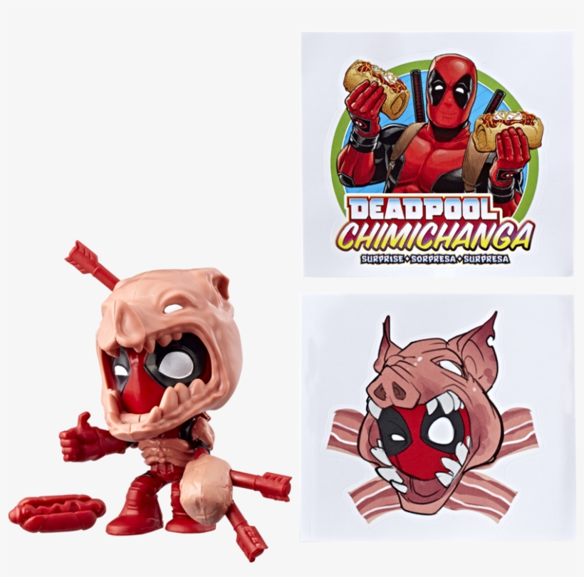 Deadpool Hasbro Chimichanga Surprises - Deadpool Chimichanga Blind Bag, transparent png download