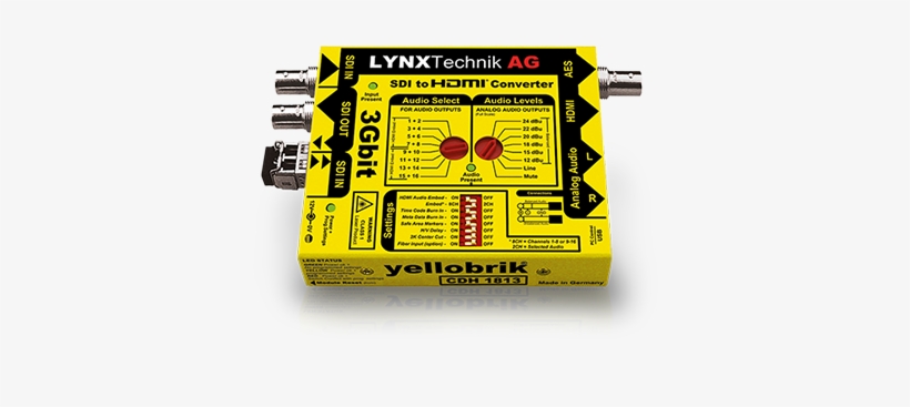 Yellobrik - Yellow Brick Sdi To Hdmi, transparent png download