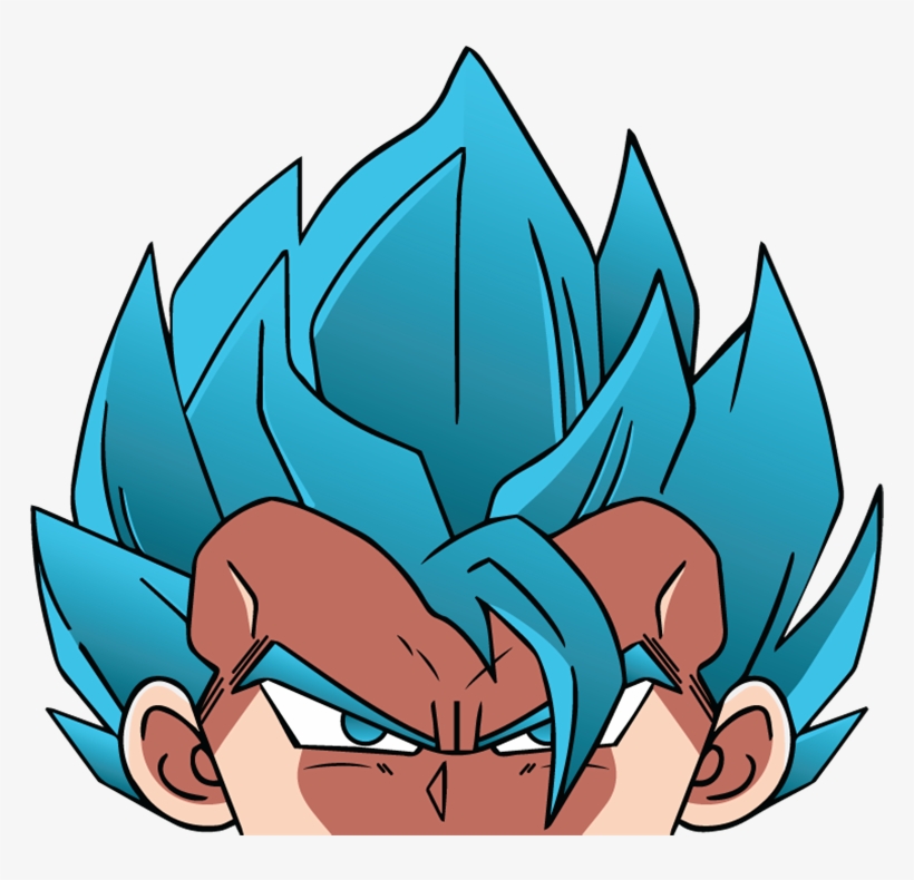 Image Of Gogeta Peeker - Illustration, transparent png download