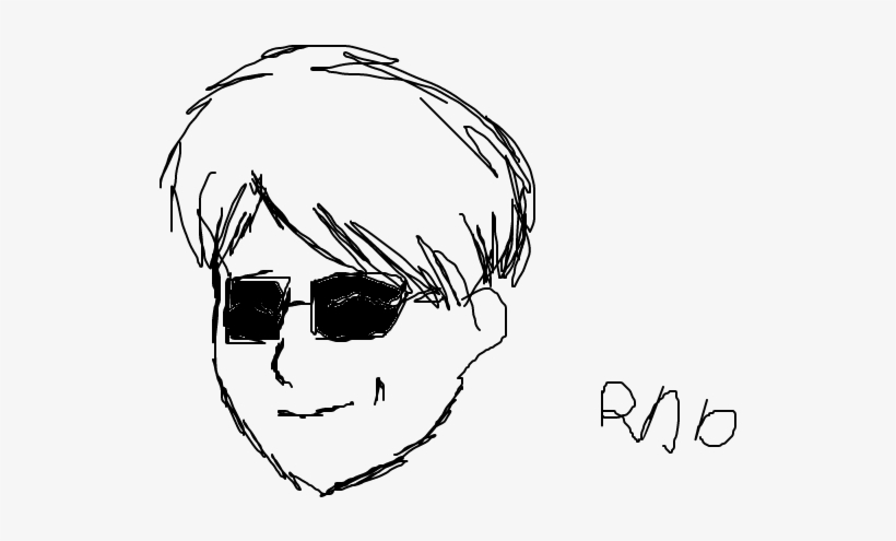 Rap Monster - Sketch, transparent png download