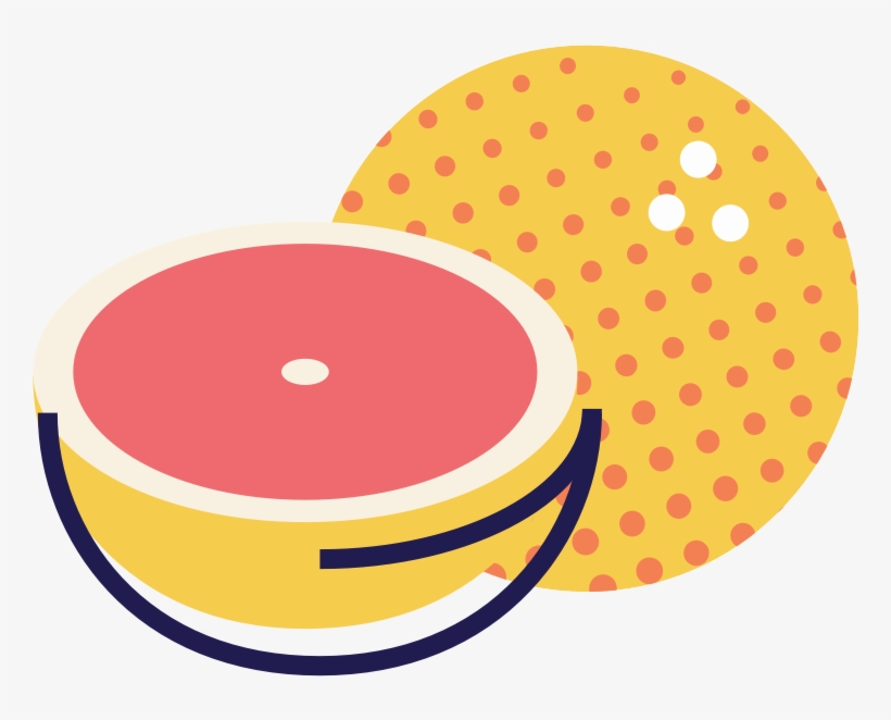 Grapefruit - Circle, transparent png download