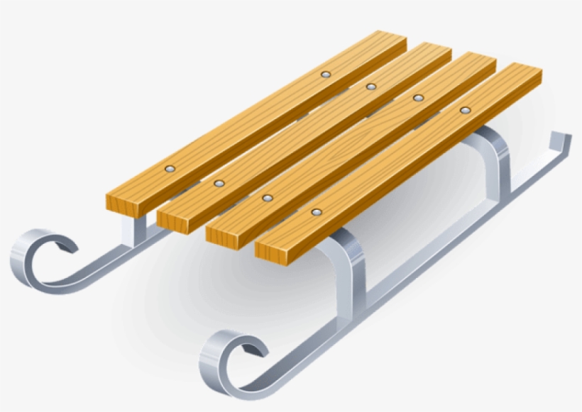 Free Png Children Sled Png - Sled Png, transparent png download