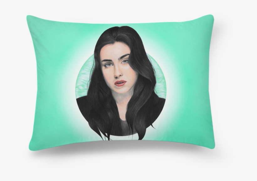 Almofada Retangular Lauren Jauregui De Artista Avenuena - Cushion, transparent png download