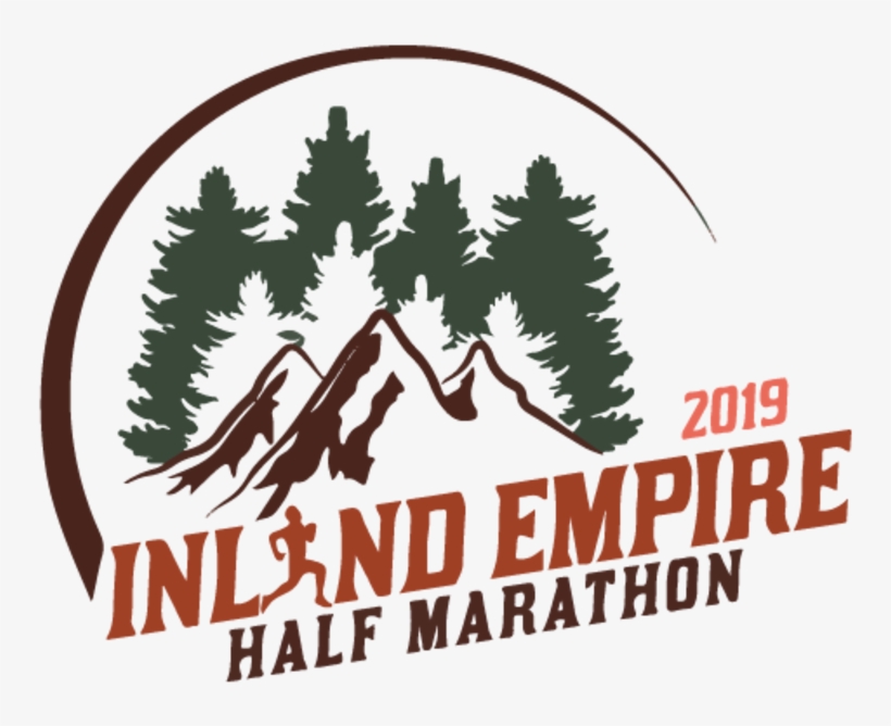 2019 Inland Empire Half Marathon - Graphic Design, transparent png download