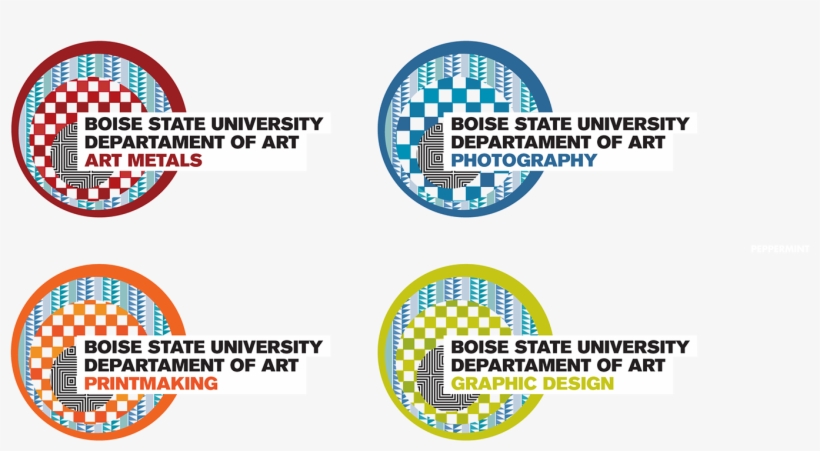 Boise State Department Of Art T-shirt - Circle, transparent png download