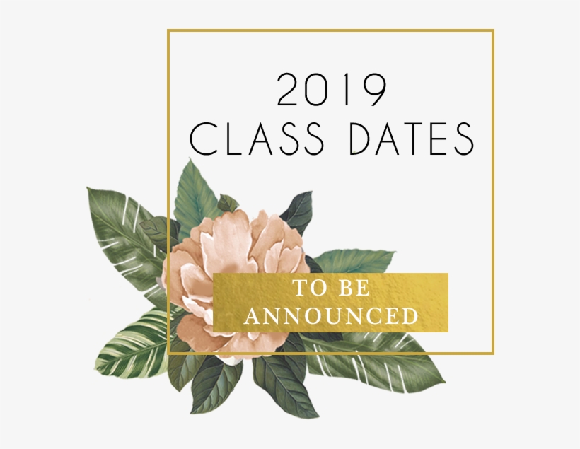 Class Dates Button - Evergreen Rose, transparent png download