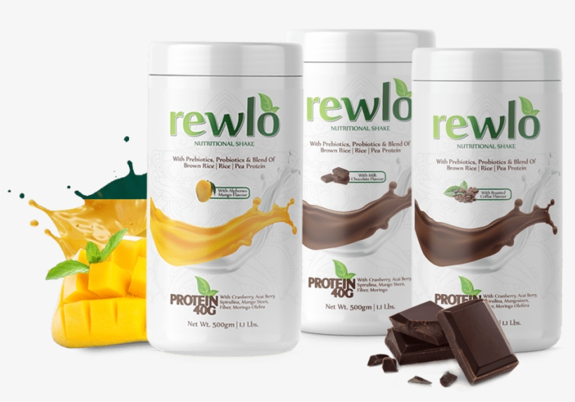 Rewlo Nutritional Shake - Soy Yogurt, transparent png download