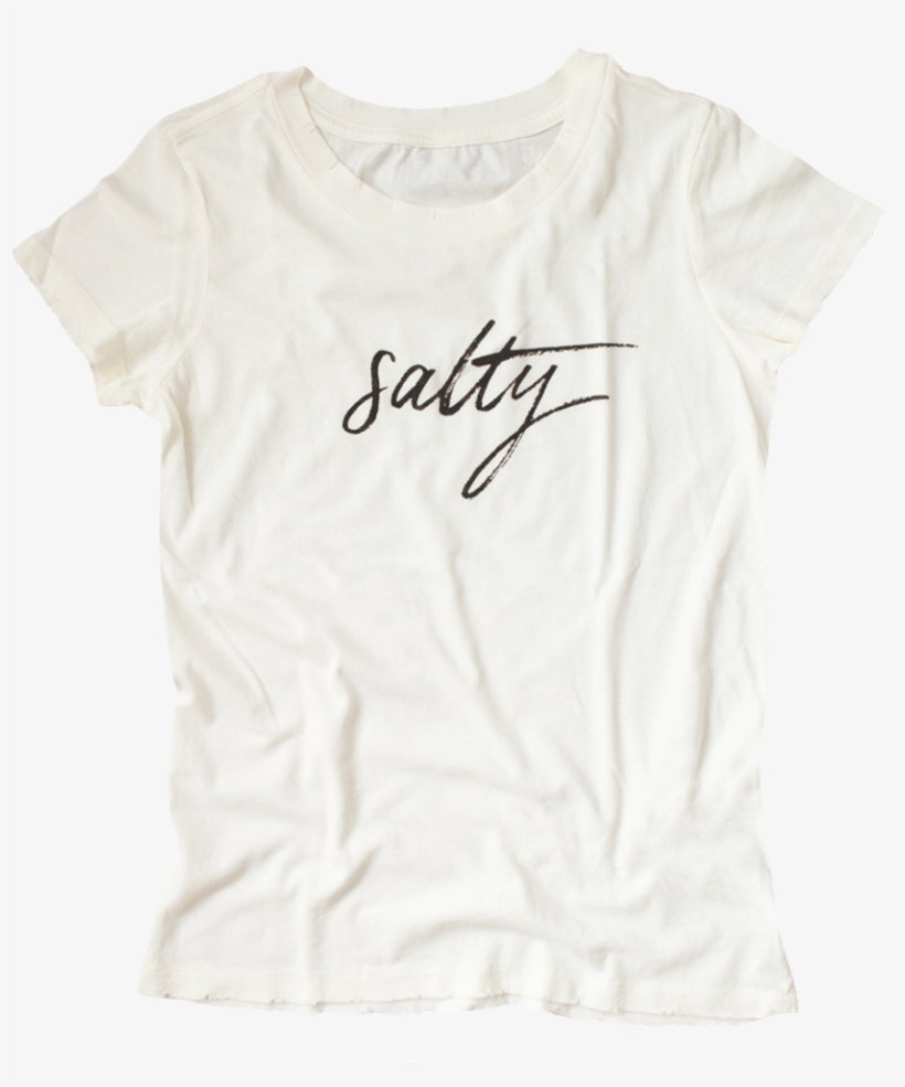 Salty Tee Shirt By Shore Society, transparent png download
