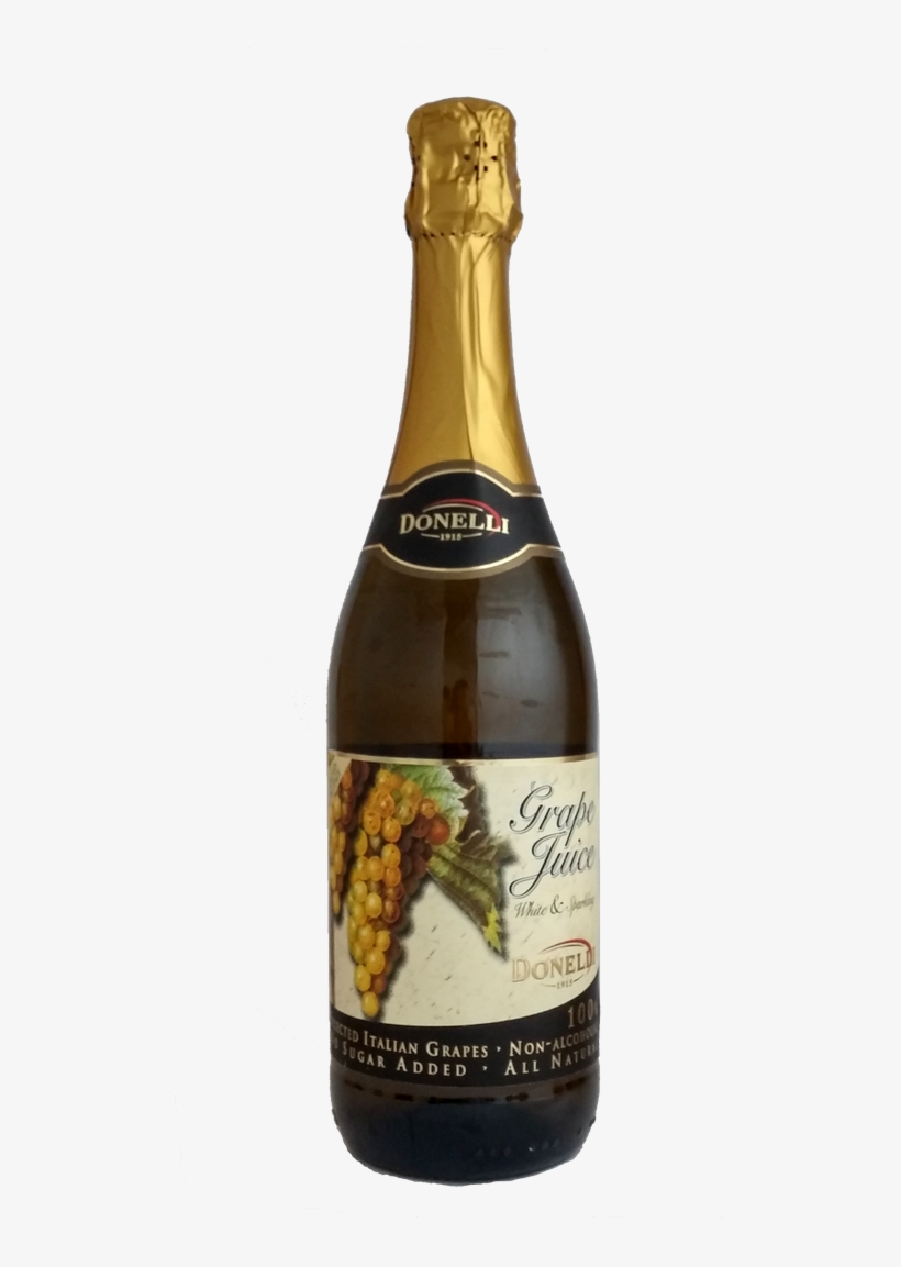 Donelli Sparkling White Grape Juice - Champagne De Castelnau Brut 2003 Magnum, transparent png download