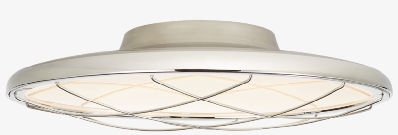 Dot 16" Caged Flush Mount - Ceiling Fixture, transparent png download