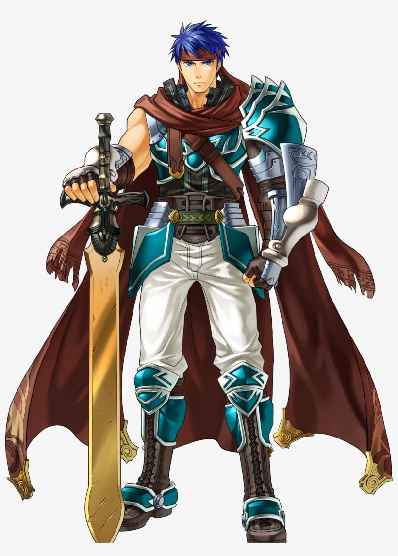 Ike Vanguard Legend Face - Ike Fire Emblem Heroes, transparent png download