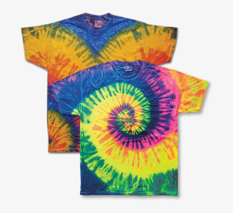 Transparent Tshirt Tie Dye - Tie Dye Patterns Woodstock, transparent png download