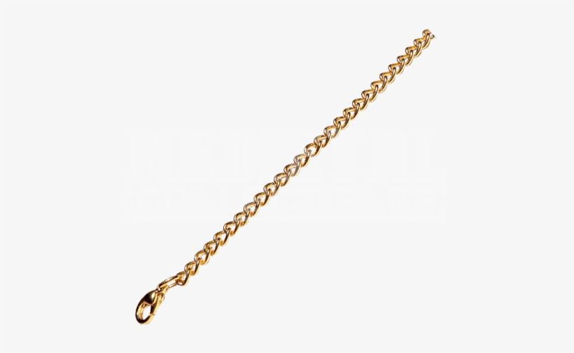 Rapper Gold Chain Png Gold Finish Necklace Chain - Hermes Link Chain, transparent png download