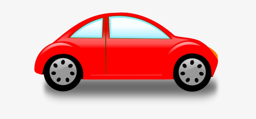 Red Cartoon Car Clipart Without Tyre - Just Call Me