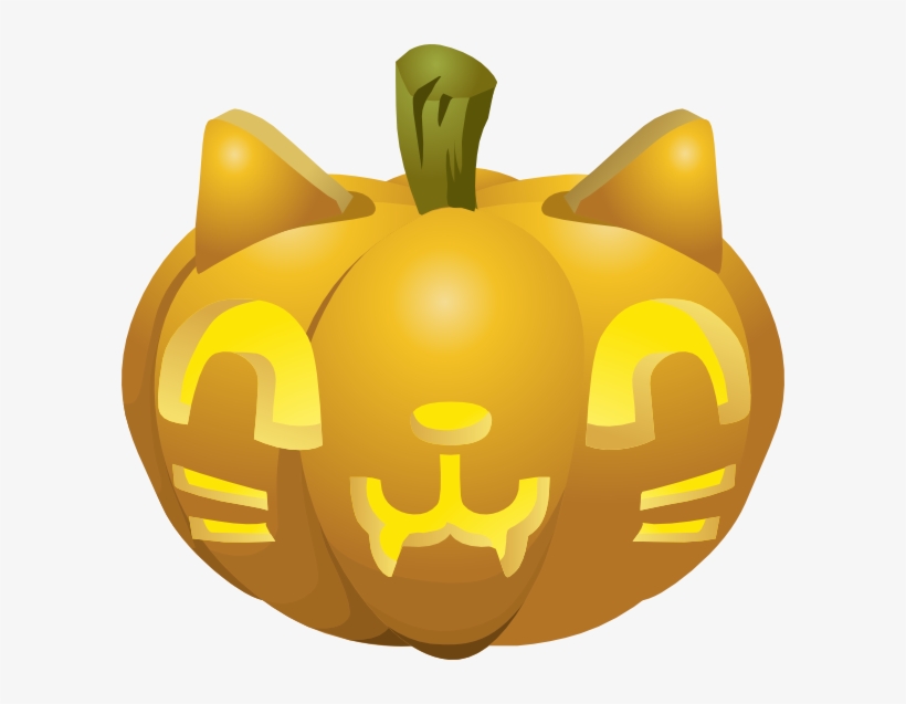 This Free Clipart Png Design Of Carved Pumpkins Lit, transparent png download