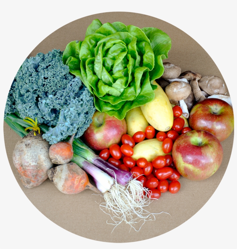 Whole Foods Fruits, Vegetables, Meat, Dairy, Eggs - Transparent Image Of Vegetables In Basket, transparent png download