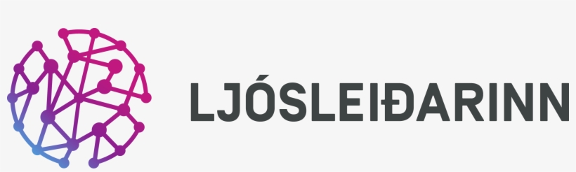 Ljósleiðarinn - Liggjandi - Í Lit - Png - Ljósleiðarinn Logo, transparent png download