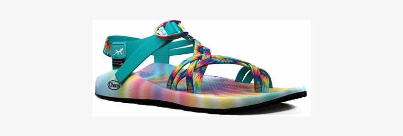 A Tie Dye Foot Bed Are You Kidding Me - Tie Dye Chacos, transparent png download