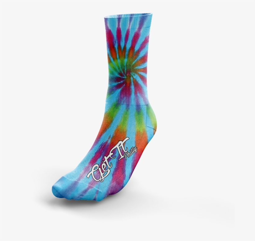 Image Of Tie Dye - Sock, transparent png download