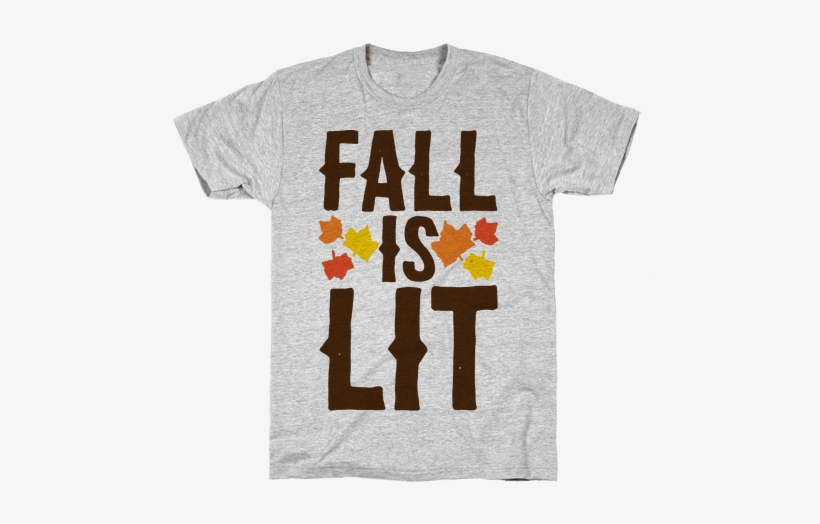 Fall Is Lit Mens T-shirt - Sorry I Can't, I Have A Dog T-shirt: Funny T-shirt, transparent png download