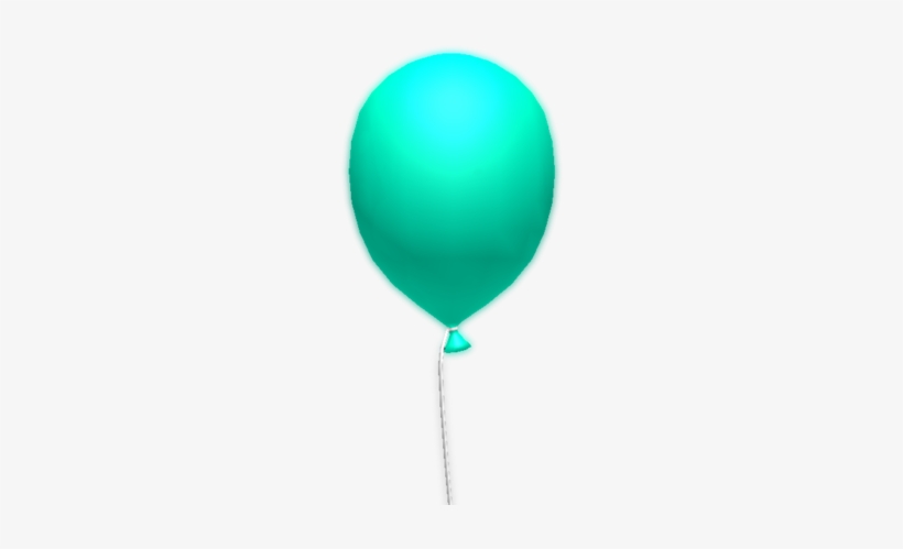 Teal Balloon - Balloon, transparent png download