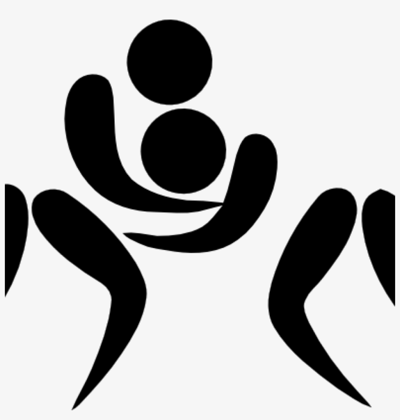 Wrestling Clip Art Baseball Clipart Hatenylo - Women Wrestling Clipart, transparent png download