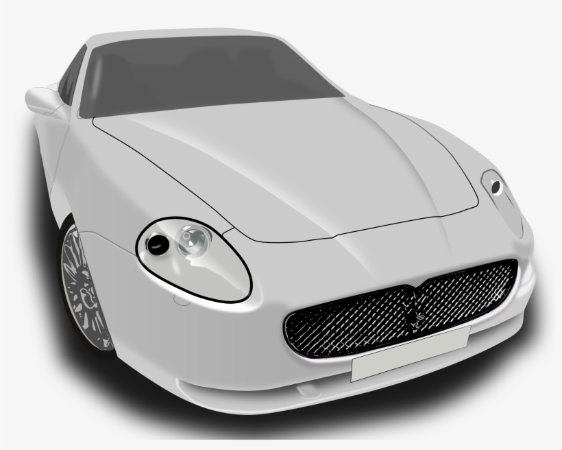 Maserati Clipart - Copyright Free Images Of Cars, transparent png download