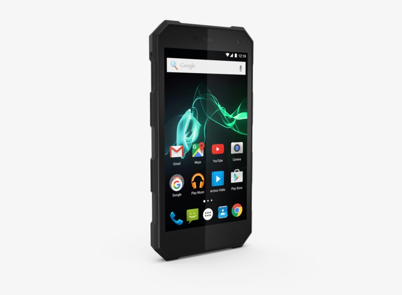 Rugged 5" Outdoor Smartphone - Archos 50 Saphir Mobile Phone, transparent png download