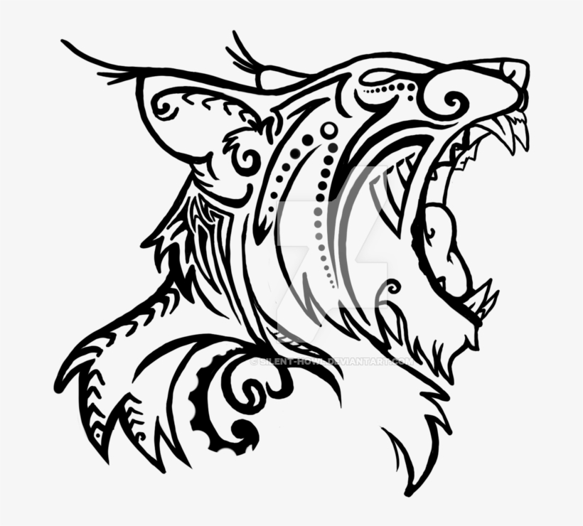 Lynx Vector Black And White - Portable Network Graphics, transparent png download