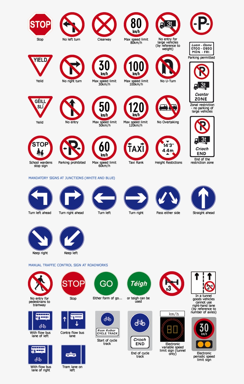 Road Signs, transparent png download