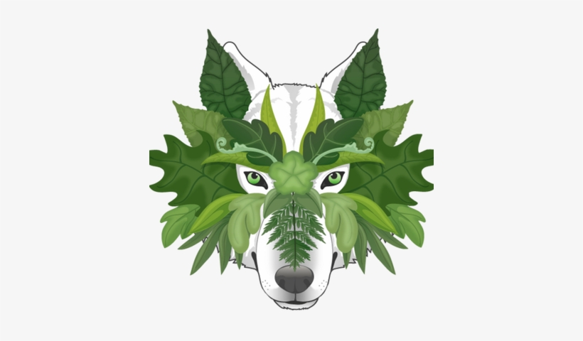 Lupa - Transparent Green Wolf, transparent png download