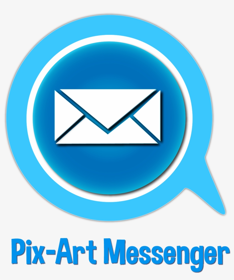 Pix-art Messenger Logo - Messenger Logo, transparent png download