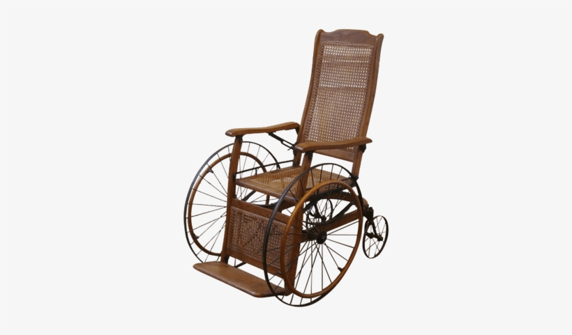 Antique Wheelchair - Silla De Ruedas Antigua, transparent png download