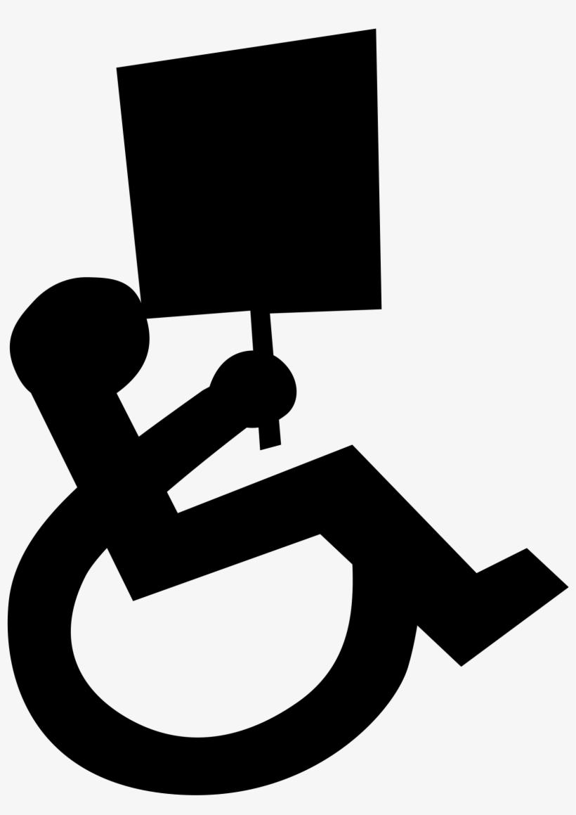 Disability Disabled Parking Permit Wheelchair International - Disability Mono, transparent png download