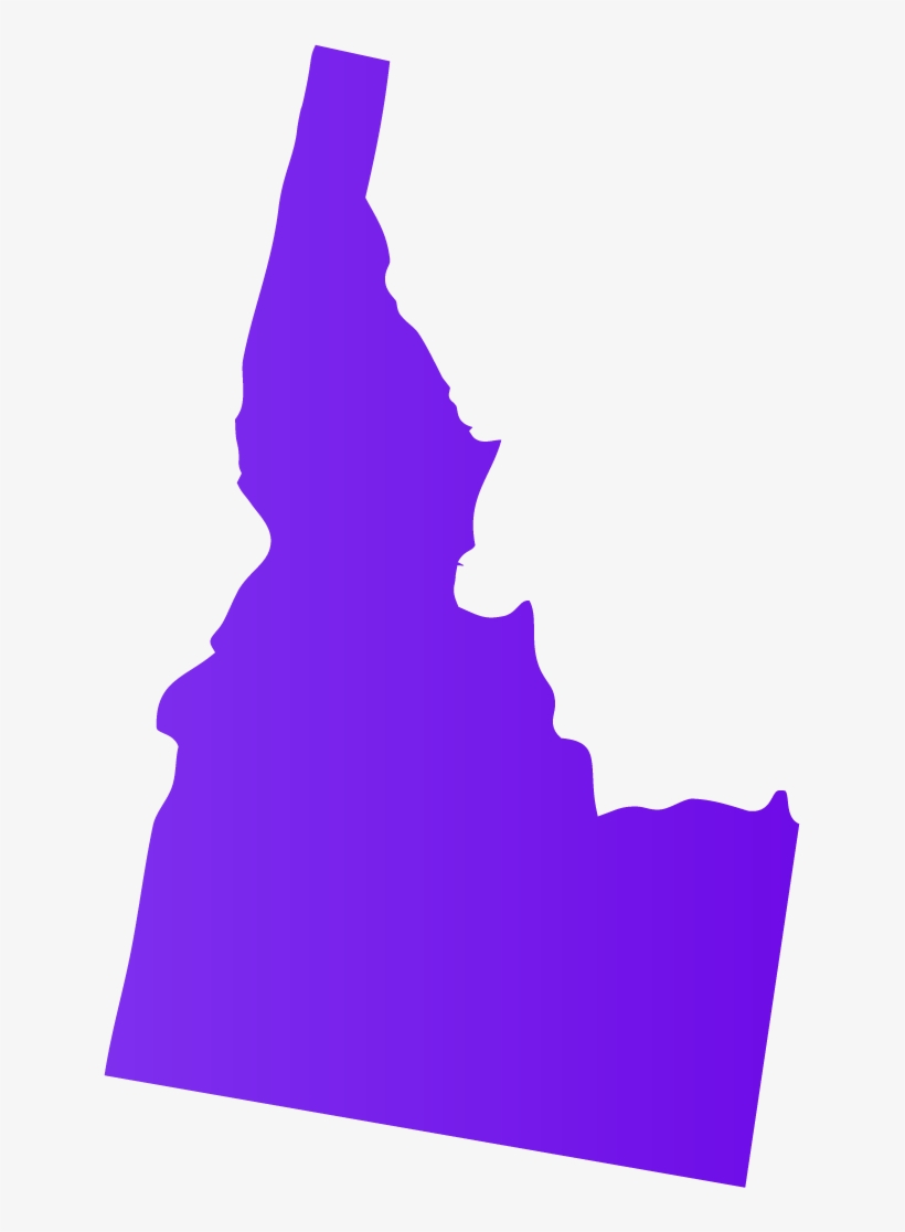 Idaho Dealers For Wheelchair Vans, Scooter Lifts & - Idaho State Shape Outline Throw Blanket, transparent png download