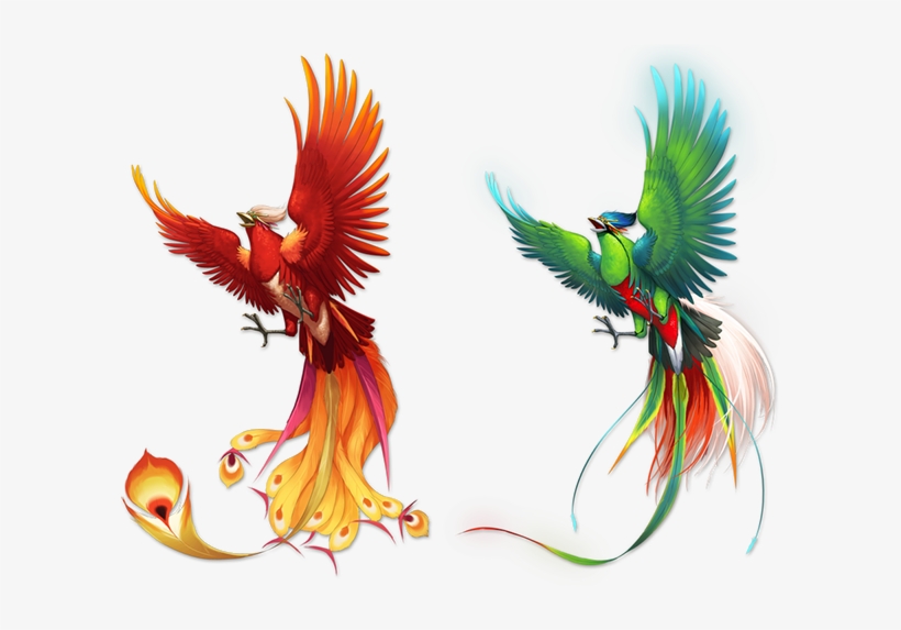 Secrets Of The Phoenix - Tranh Vẽ Phượng Hoàng, transparent png download